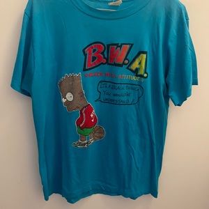 Bootleg black Bart Simpson shirt
